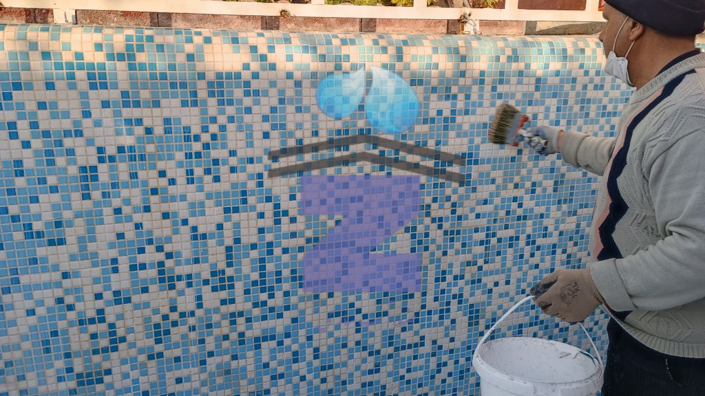 آب‌بندی تخصصی استخر کاشی‌شده