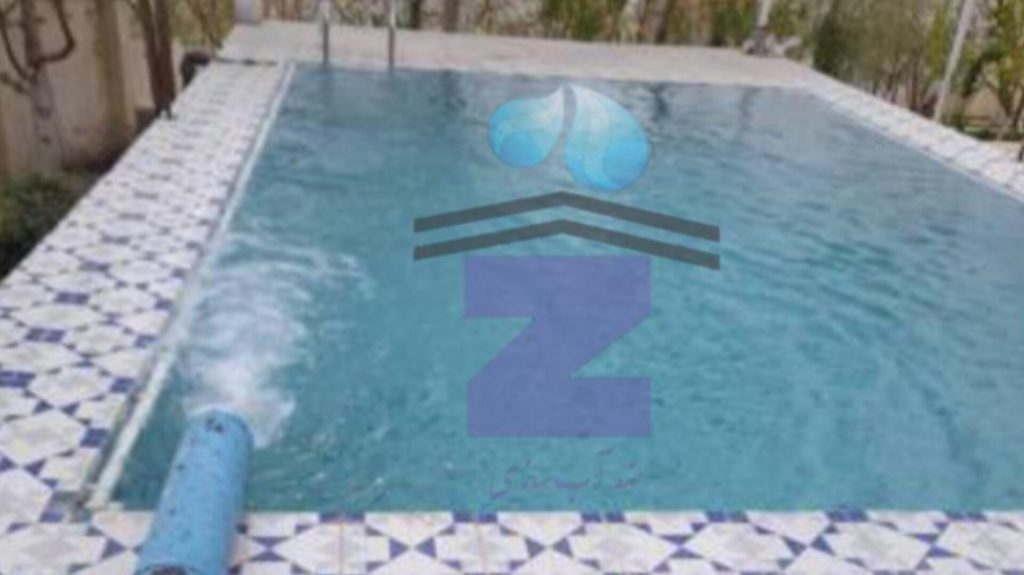 تست رفع نشت استخر بعد از عایق