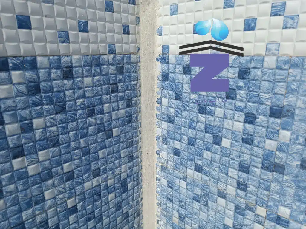 عایق استخر کاشی شده